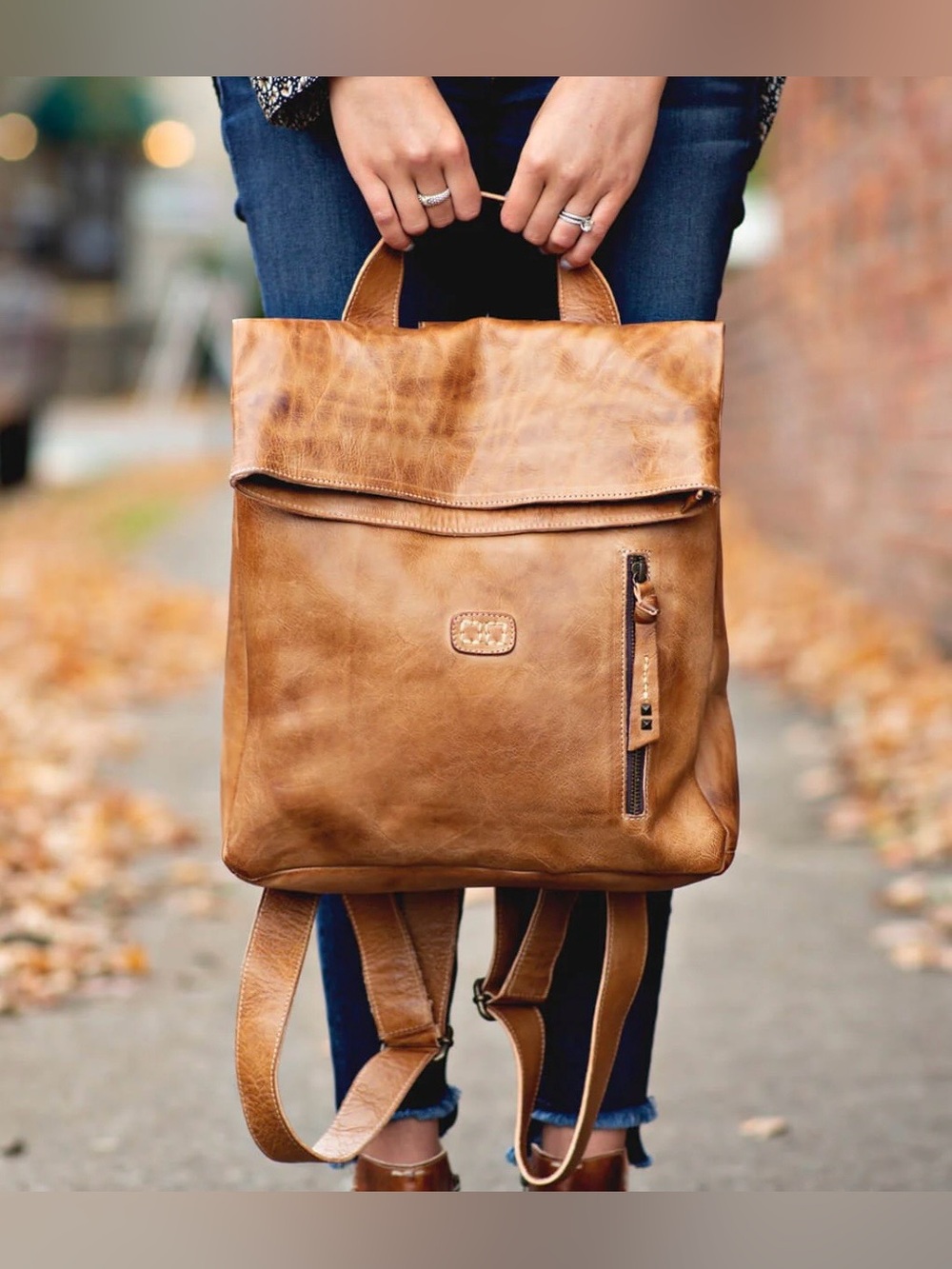 Bed Stu Backpack Howie Bag Backpack in Tan Rustic Like New